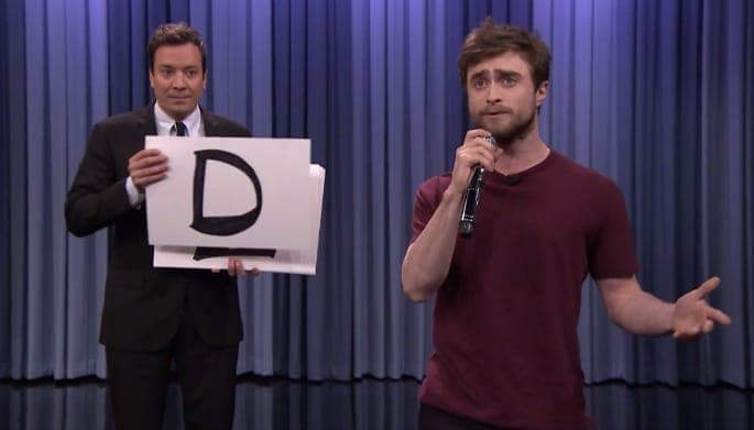 Watch Daniel Radcliffe attempt to rap Blackalicious’ tongue-twisting ‘Alphabet Aerobics’