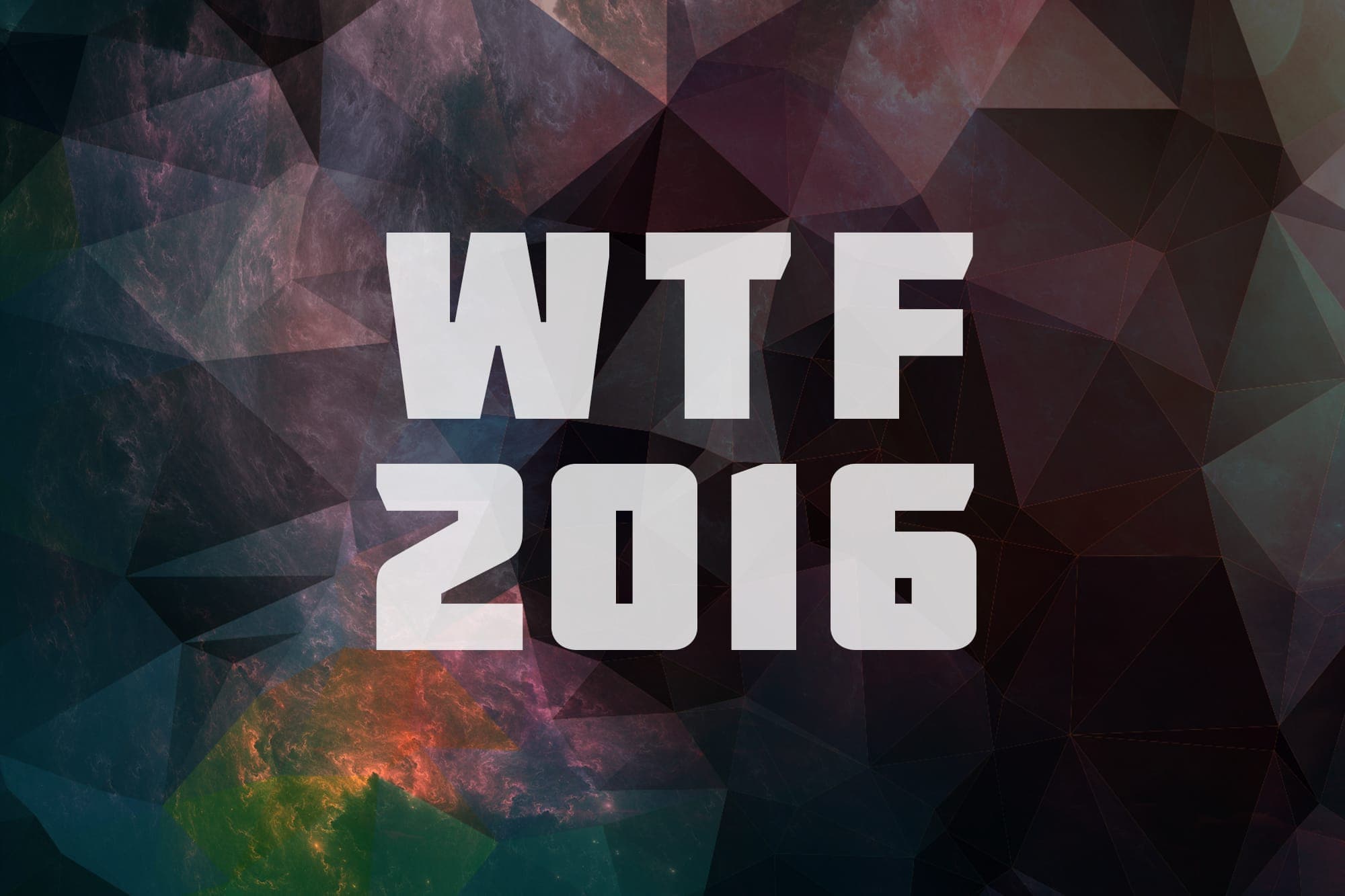 WTF, 2016? The year’s 25 most outrageous music stories