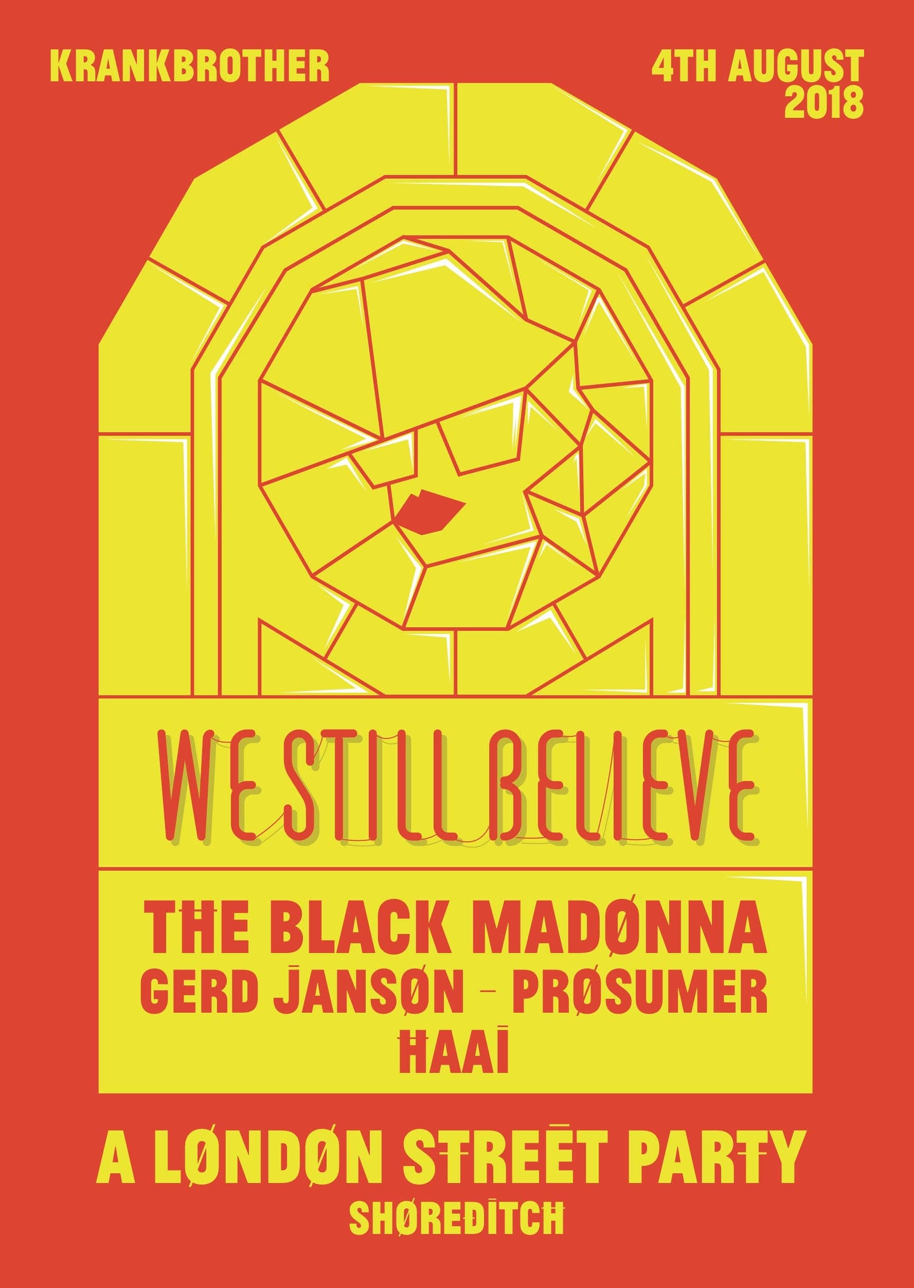 The Black Madonna announces We Still Believe street party in East London
