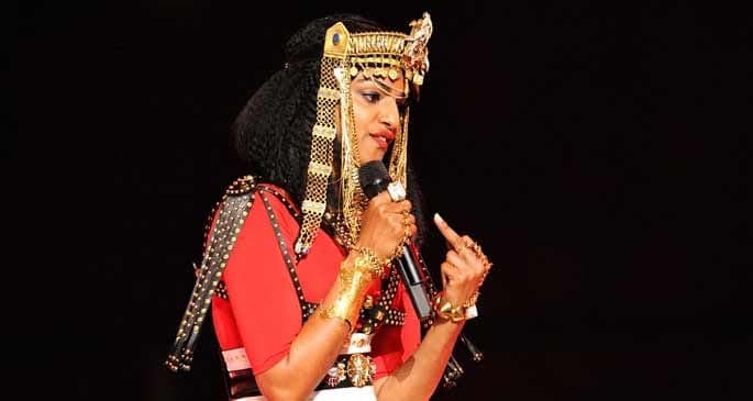 M.I.A. claims Super Bowl middle finger was actually “godly” Hindu gesture