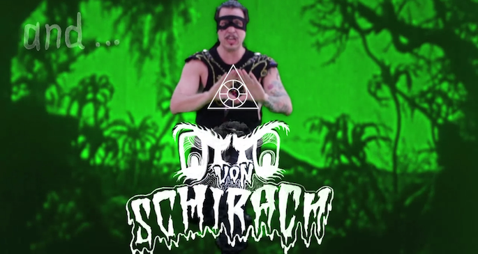Watch Otto von Schirach's oddball video for 'When Dinosaurs Rules The Earth' Watch Otto von Schirach's oddball video for 'When Dinosaurs Rules The Earth'