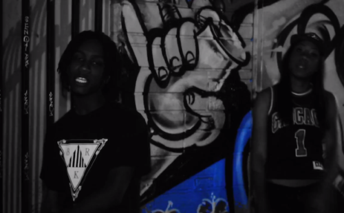 Watch Raider Klan members Amber London and Yung Simmie rework a Three 6 Mafia tune