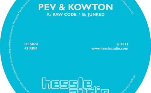 Stream Peverelist and Kowton’s collaborative single for Hessle Audio, ‘Raw Code’