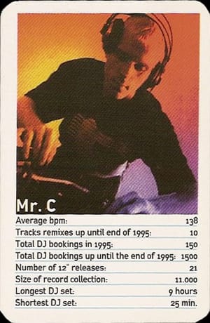Amazing DJ trading cards from 1996 unearthed featuring Carl Craig, Juan Atkins, Laurent Garnier and more