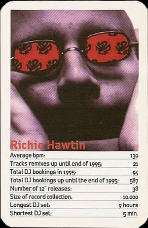 Amazing DJ trading cards from 1996 unearthed featuring Carl Craig, Juan Atkins, Laurent Garnier and more