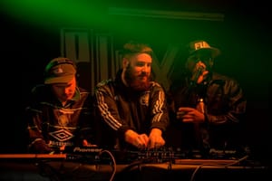 dj funk mc'ing clouds set @ FACT stage