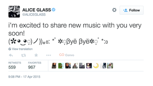 Alice Glass responds to Ethan Kath's Crystal Castles comments, teases new music