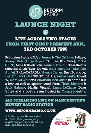 Reform Radio - Re-Launch Flyer v2
