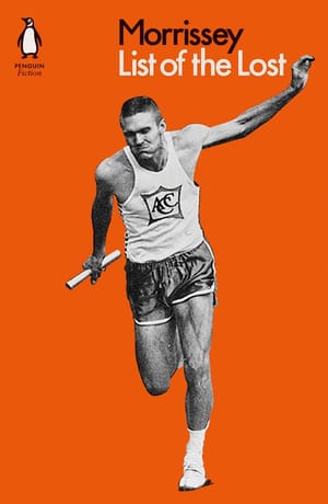 Morrissey's debut novel is about a 1970s relay racing team cursed by a demon