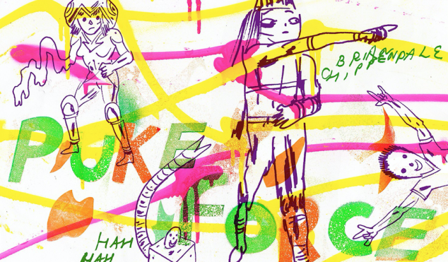 Lightning Bolt’s Brian Chippendale takes us inside his grotesque comic dreamworld Puke Force