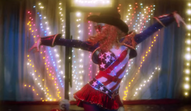 Grimes’ glittery video for ‘California’ features a cosmic synth remix
