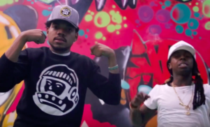 Chance The Rapper brings DJ Khaled, Young Thug and more to a skate park party in ‘No Problem’ video