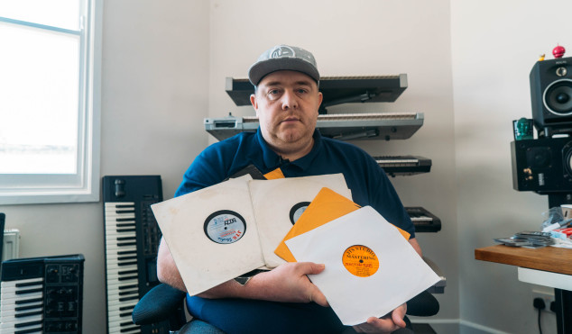 Watch DJ Slimzee guide us through his prized dubplate collection