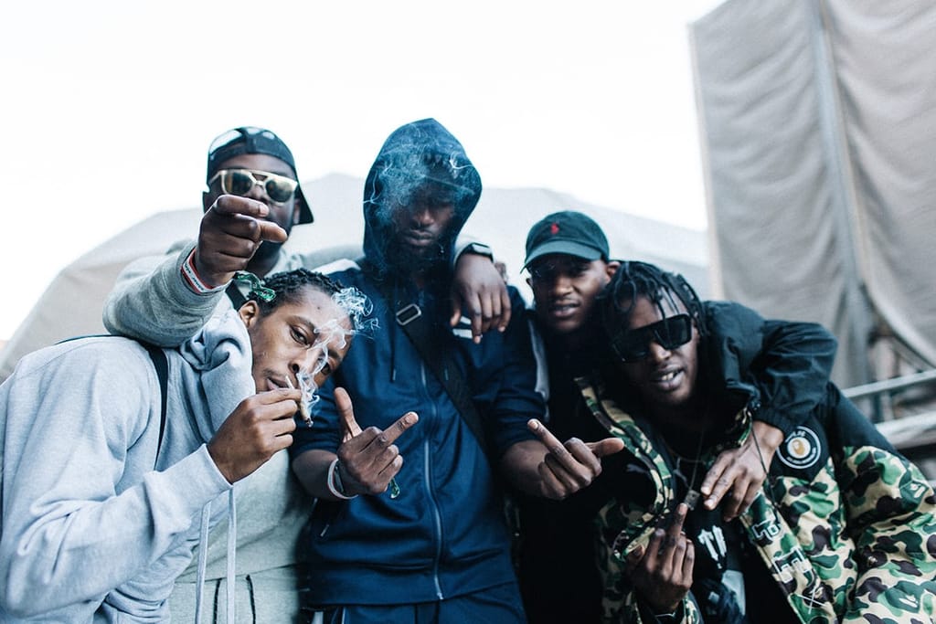 Vicky Grout_Section Boyz backstage at SonarVillage