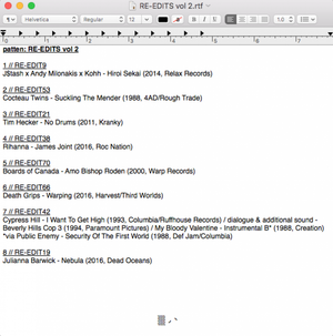 patten-re-edits-vol-2-tracklist