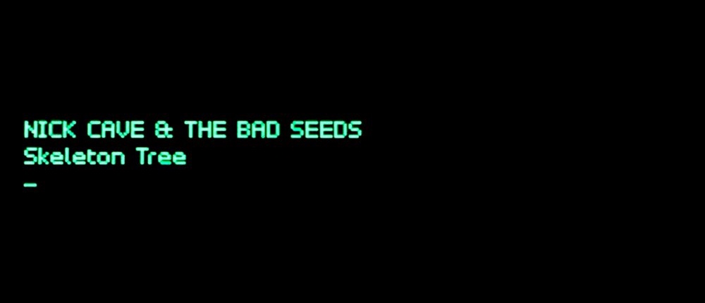 Third Quarter Report Nick Cave
