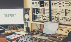 Inside Stranger Things composers S&nbsp;U&nbsp;R&nbsp;V&nbsp;I&nbsp;V&nbsp;E’s studio