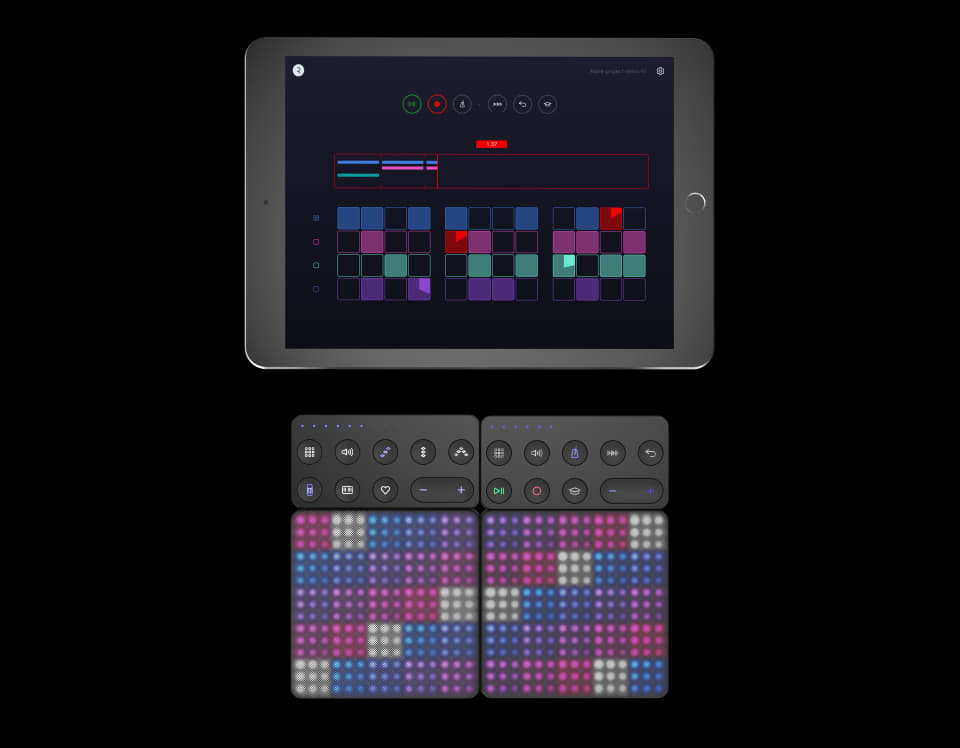 ROLI Blocks is a wireless Lego-style system for iOS music-making
