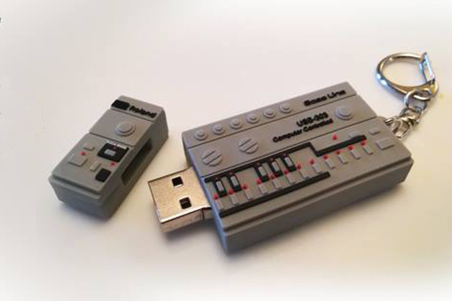 I Love Acid's 10-year compilation comes on a 303-shaped USB stick
