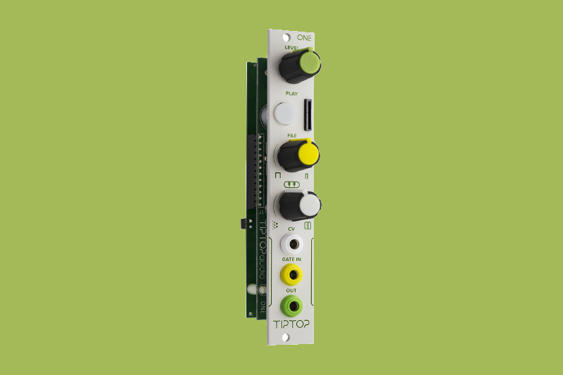 Tiptop Audio's ONE is a versatile Eurorack sample player with a low price