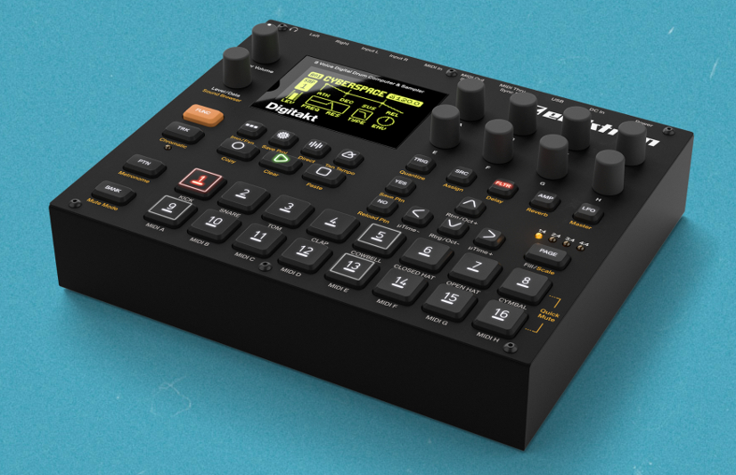 Elektron's Digitakt drum machine available for pre-order