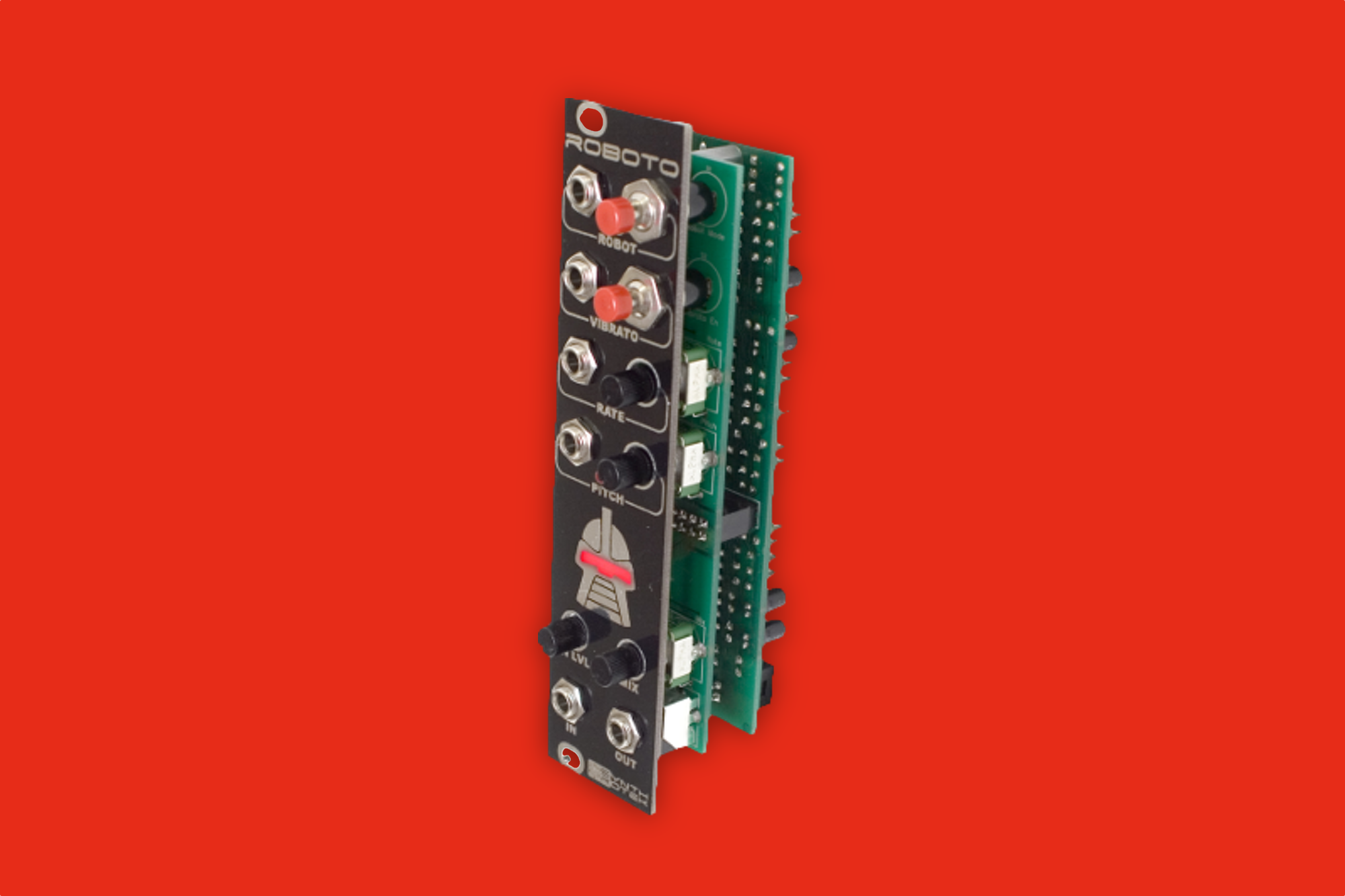 This module is the ultimate robot voice effect for your Eurorack system