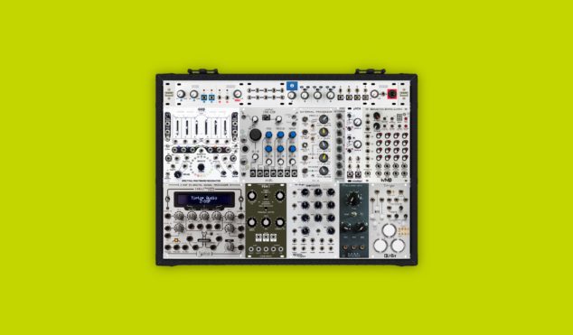This is the modular synth Aphex Twin is using in his DJ sets