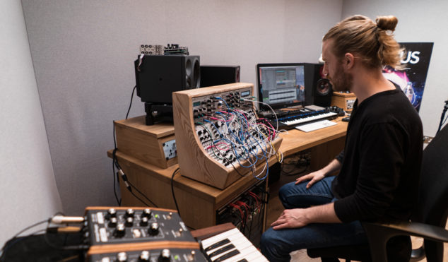 Drum ‘n’ bass heavyweight Sub Focus shows us his immaculate London studio