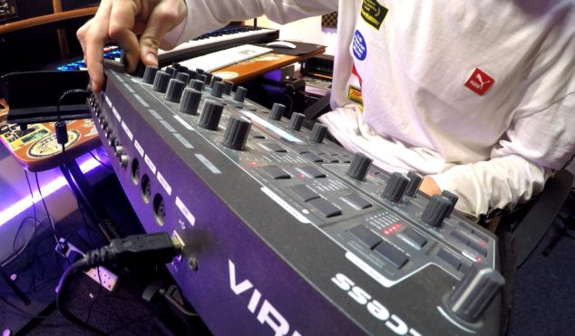 Joe Hertz gives a quick masterclass on the Access Virus TI2 synth