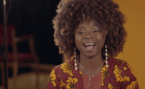 Watch Les Amazones d’Afrique’s Kandy Guira singing in Real World Studios