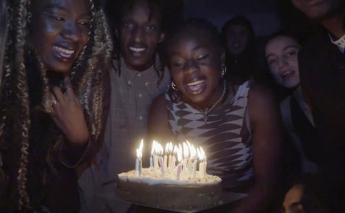 Klein throws herself a birthday party in the video for ‘Claim It’