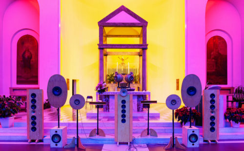 Acusmonium AUDIOR is a bespoke spatial sound projection system