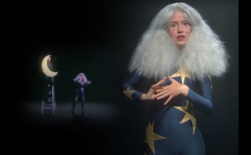 Kate NV appears on a surreal Russian TV show in ‘Marafon 15’