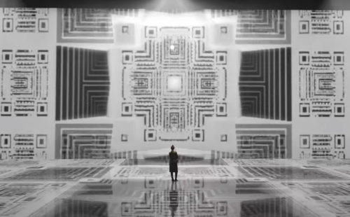 Cao Yuxi and Lawrence Lau transform QR codes into virtual environments with Dimensional Sampling