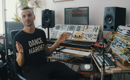 How Barker built a plate reverb for percussive experiments
