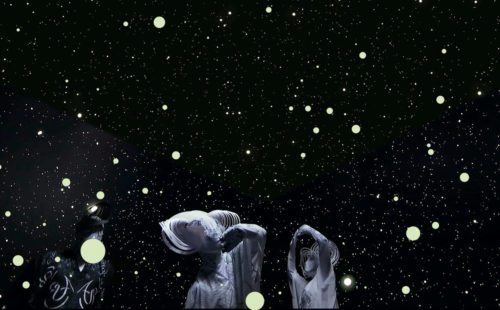 Alex Czetwertynski & Jessica Mitrani traverse the womb of the universe in Vesica Pisces