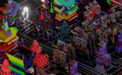 MSHR build and explore sculptural electronic systems in Liquid Conglomerate Presence Cycle