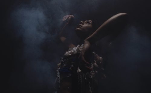 Ehua channels the motion of water in ‘Aquamarine’