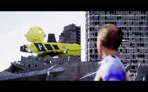 Thomas Harrington Rawle & Bjarki skewer corporate care in Affirmation Chamber