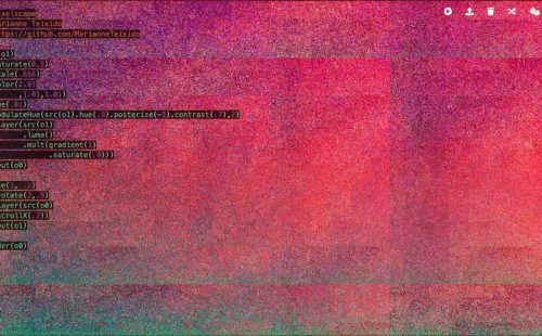 Vladislav Delay, Eivind Aarset and AGF give generative shape to dread noise with creative coder Olivia Jack’s open source video synthesizer, Hydra