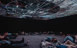 Ryoji Ikeda installation data-cosm [n°1] extended at 180 Studios until 1 February, 2026